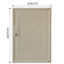 Porte de coffret Electrique Beige - MINIMIXT S20