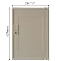 Porte de coffret Gaz Beige - MINIMIXT S2300