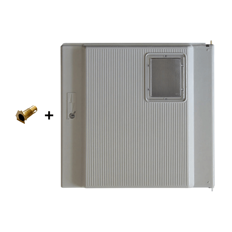 Pack Porte Paninter S15 Hublot beige électrique + système de verrouillage