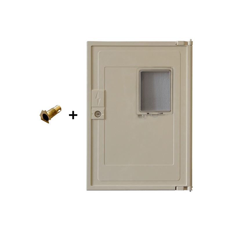 Pack Porte Minimixt S20 Hublot beige électrique + système de verrouillage