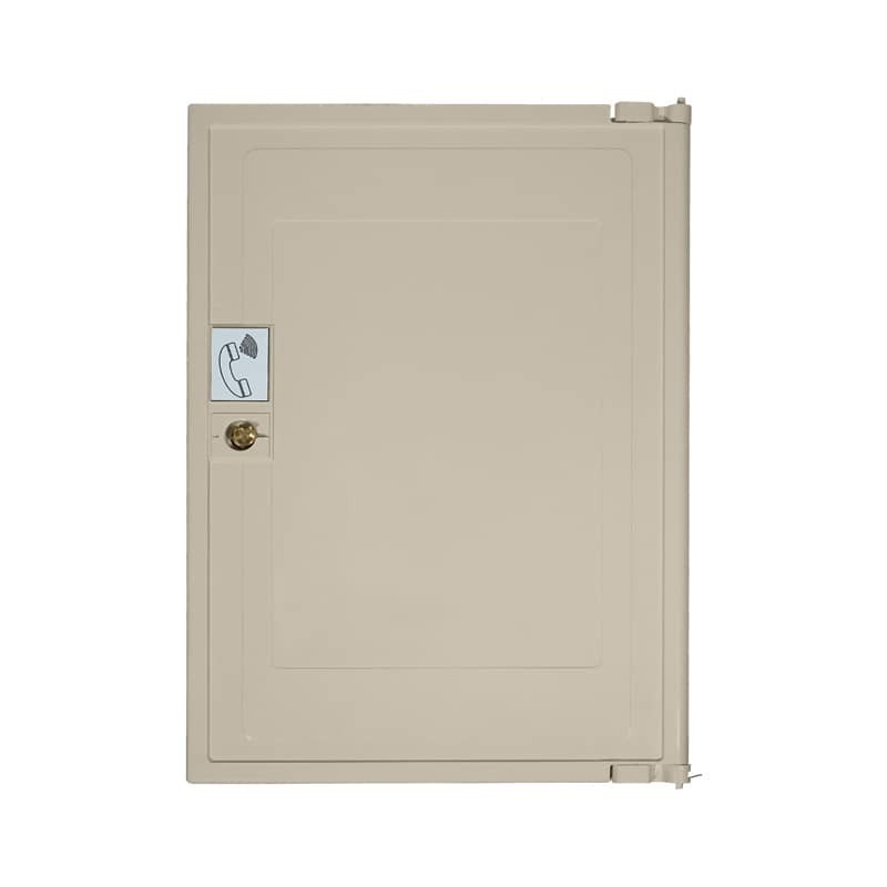 Porte de coffret Télécom Beige - MINIMIXT S20