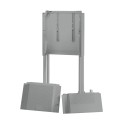 Socle ERDF SOCLINTER S15 équipable gris