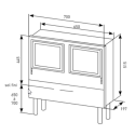 Socle double Minimixt S20