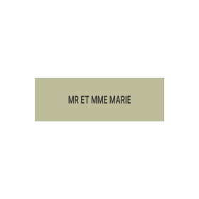 Composite · Basic Étiquette gravée · Photoluminescente