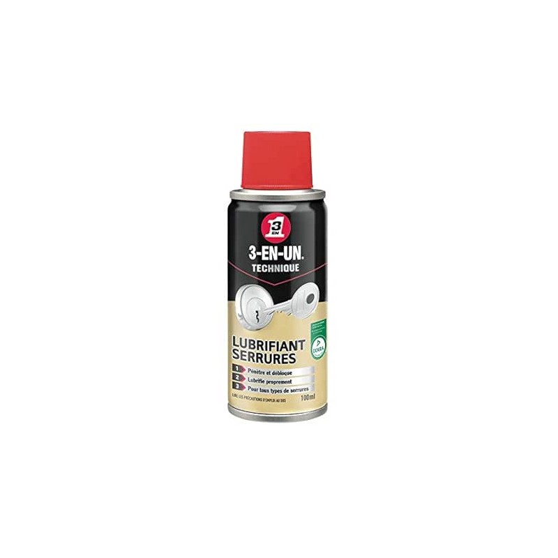 Lubrifiant Serrure 3-EN-UN Technique Lubrifiant Serrure 3-EN-UN Technique