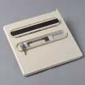 Porte LAGON B3 et B6 beige avec serrure